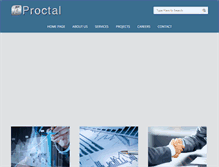 Tablet Screenshot of proctal.com